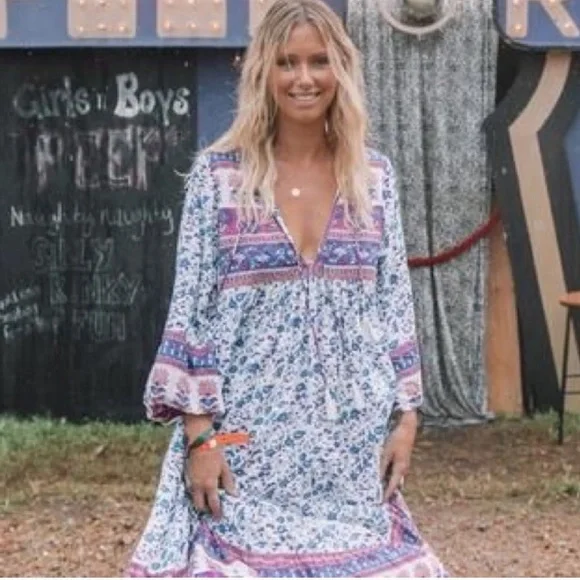 Spell | Dresses | Like New Spell The Gypsy Love Boho Midi Dress | Poshmark